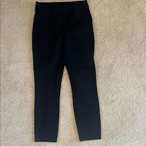 SPANX Perfect Pantr Ankle Back Seam Skinny Ponte Pants M Tall